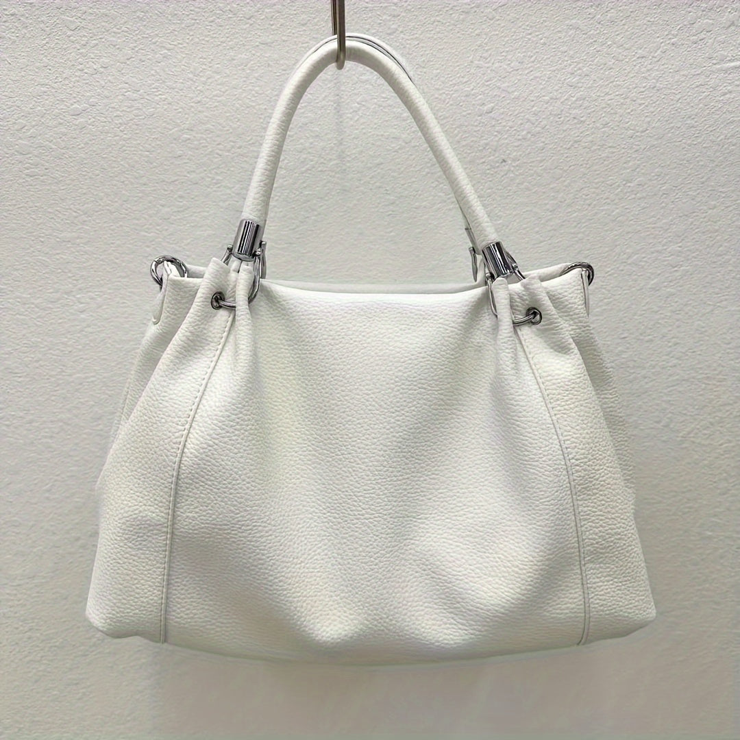 Bolso de mano desmontable para mujer con correas de hombro ajustables. Es un bolso cruzado de gran capacidad y con múltiples compartimentos de almacenamiento. Es adecuado como regalo para festivales y está disponible en varios colores