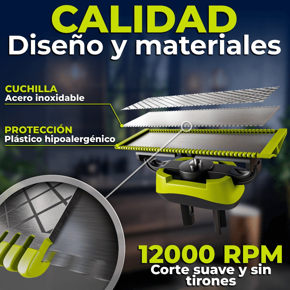 Recambios Cuchillas Compatibles One Blade – Cabezal de Afeitado Repuesto para Maquinilla Hombre – Modelos QP2520 QP2530 QP2630 QP6510 QP6520 – PACK 2