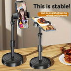Soporte ajustable con brazo giratorio para vídeo, fotografía y uso de escritorio