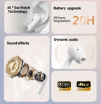 Auriculares Bluetooth | [Acer] Nuevo Modelo 2025 Regreso a Clases Auriculares Inalámbricos TWS Bajos Profundos Estéreo y Cancelación de Ruido