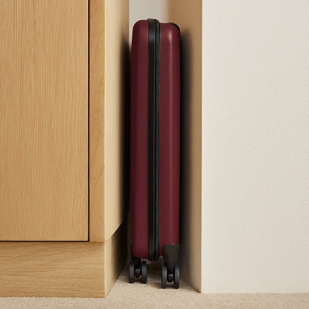 Maleta de Cabina Plegable Ultrafina 18" y 20" | Grosor Reducible | ABS Ligero y Resistente | Mango Telescópico + Ruedas | Varios Colores