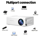 Proyector portátil para cine en casa y presentaciones | 245 l