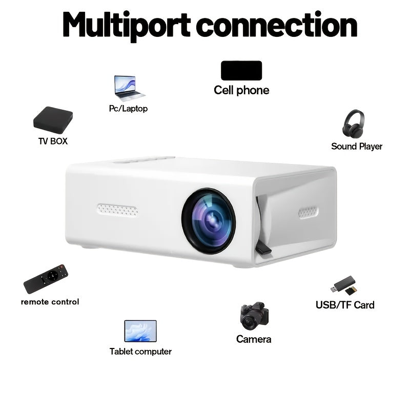 Proyector portátil para cine en casa y presentaciones | 245 l