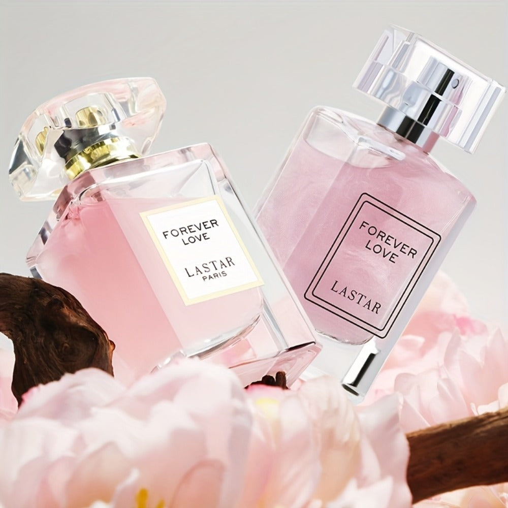 Un set de perfumes de fragancia floral LASTAR, 2 frascos, con aroma duradero, que deja una fragancia persistente en el cuello y los pulsores, adecuado para uso diario, negocios, viajes y otras ocasiones. Es un regalo ideal para fiestas, celebraciones o va