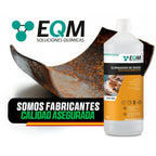 EQM - ECO-804 - Eliminador de Óxido Profesional - Remueve el óxido Completamente - Recupera el Color Original del Metal - Efecto inmediato