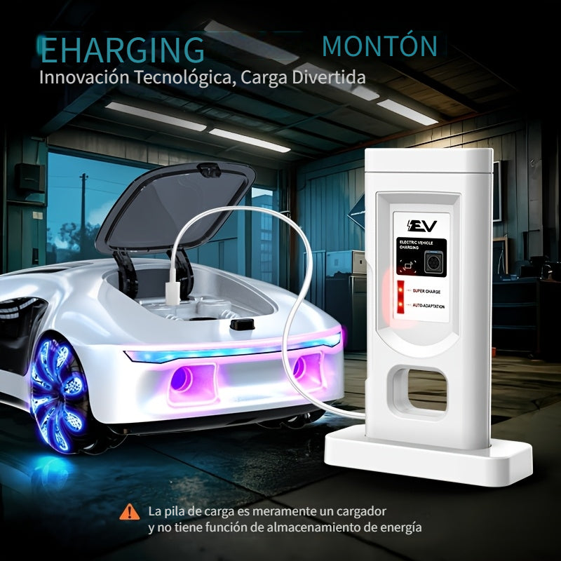 Coche de juguete, Coche RC de acrobacias y deriva, Nuevo estilo de automóvil eléctrico de energía, con pila de carga (sin función de batería de almacenamiento), con control remoto de mango y correa de muñeca, con efectos de iluminación y efectos de rociad