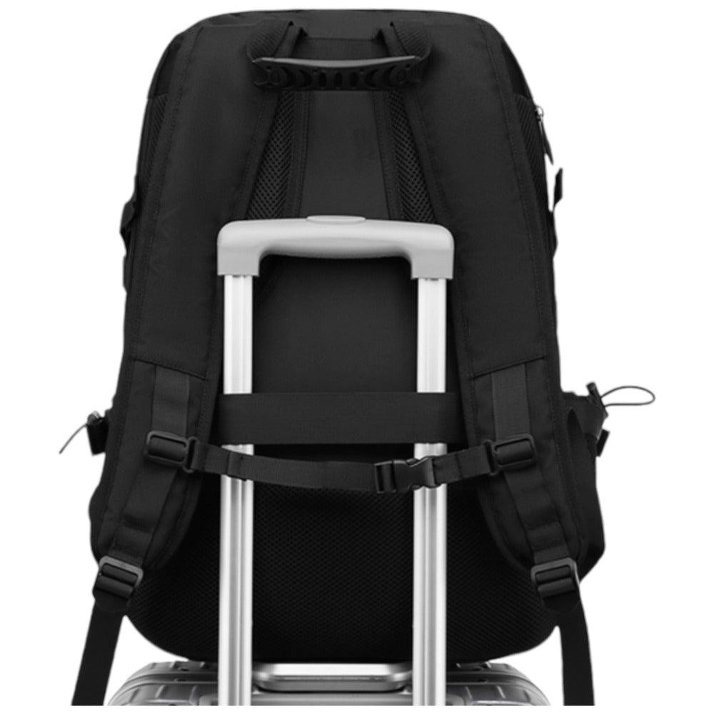 Mochila de Viaje para Cabina de Avion 45x30x20 para Vuelo Barato Equipaje de Mano y Espaciosa con Compartimento para Zapatos y Mochila Antirrobo Multifuncional para Viajes 2210.