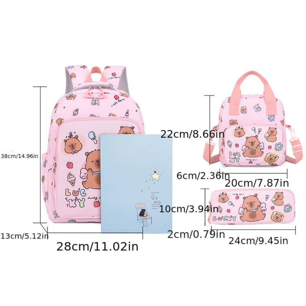 Nueva Mochila Linda Gran Capacidad Bolso Moderno Casual de Moda