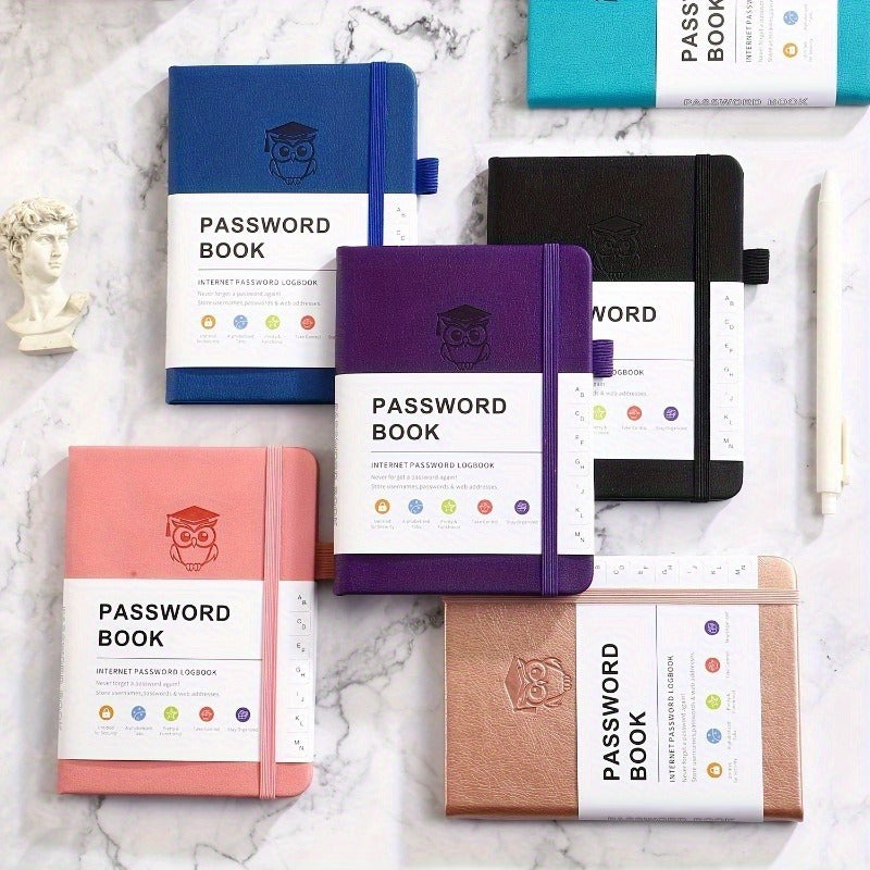 Cuaderno de contraseñas | Organización de accesos hogar y oficina