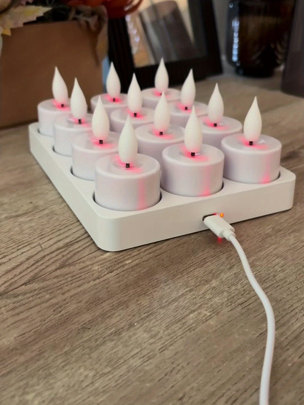 Velas de té LED sin llama con mando a distancia | Bodas, fiestas y decoración del hogar