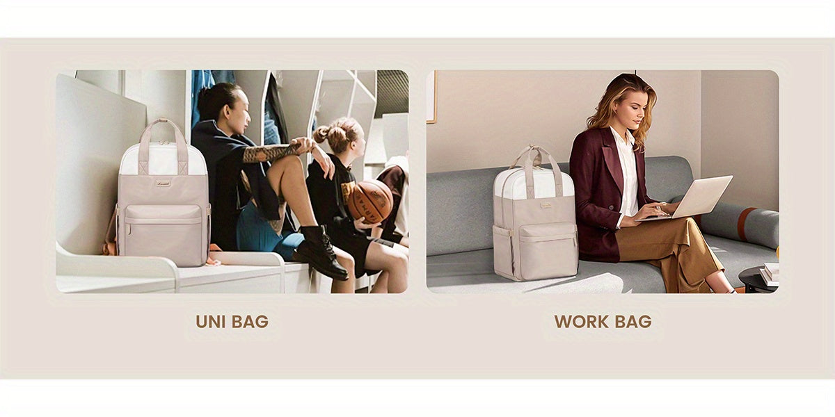 Mochilas | Mochila LOVEVOOK para Mujer, Bolso Escolar Grande para Laptop de 15.6 y 43.94 cm, Mochila de Viaje, Equipaje de Mano para Avión 40 X