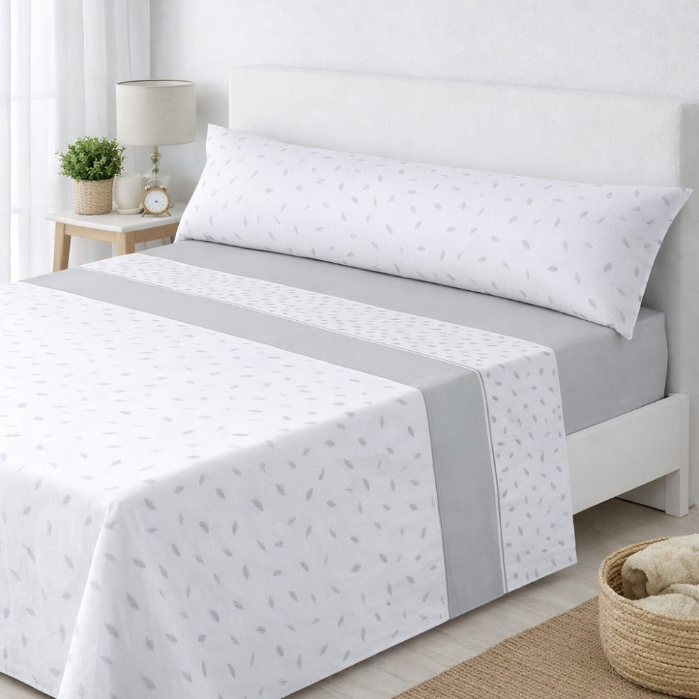 Juego de Sábanas Microfibra 100% Poliéster, Suaves y Frescas para Verano, Estampadas, incluye Bajera -Encimera-1 o 2 Funda de almohada, Camas 90/105/135/150/180 cm,