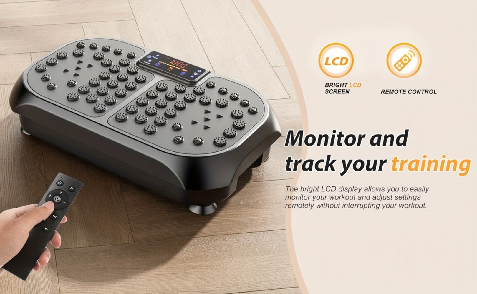 Plataforma de vibración inteligente con ajuste de 99 posiciones, masaje electromagnético y almohadilla Shiatsu para pies | Música USB, banda de resistencia | Plataforma de adelgazamiento silenciosa para pérdida de peso, escultura muscular, entrenamientos