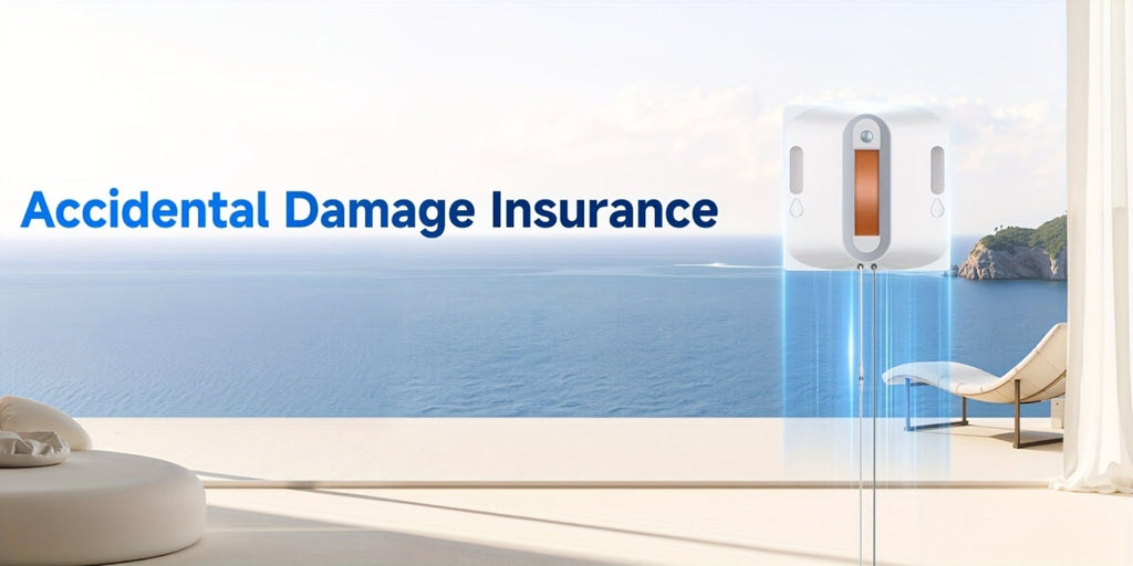 Robot de Limpieza de Ventanas Cuadrado 2025, Producto Electrónico Inteligente, Succión Grande de 7.5KPa, Planificación Inteligente de Rutas, Sistema de Protección de 8 Capas, Limpieza de Bordes, Paño Lavable, Boquillas Dobles de Doble Cara, Visualización