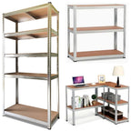 Estantería Metálica Galvanizada Nyana Home 875kg 5 Baldas 180x90x40cm