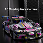 Serie 1:10, Modelo de Coche Deportivo para Armar, Bloques de Construcción Geniales de la Serie de Coches Deportivos, Diseño con Sentido de Ciencia y Tecnología, Empalme Simple y de Buena Operación, Adecuado para Coleccionistas, Regalo para Festivales y Cu