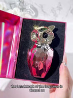 Perfume Pink Dream de 100ML/3.4FL.OZ | Forma Única, Aroma Floral Fresco y Base Amaderada, Fragancia de Larga Duración, Ideal para Uso Personal y Regalos de Fiestas/Inauguración de la Casa, Símbolo de Lujo