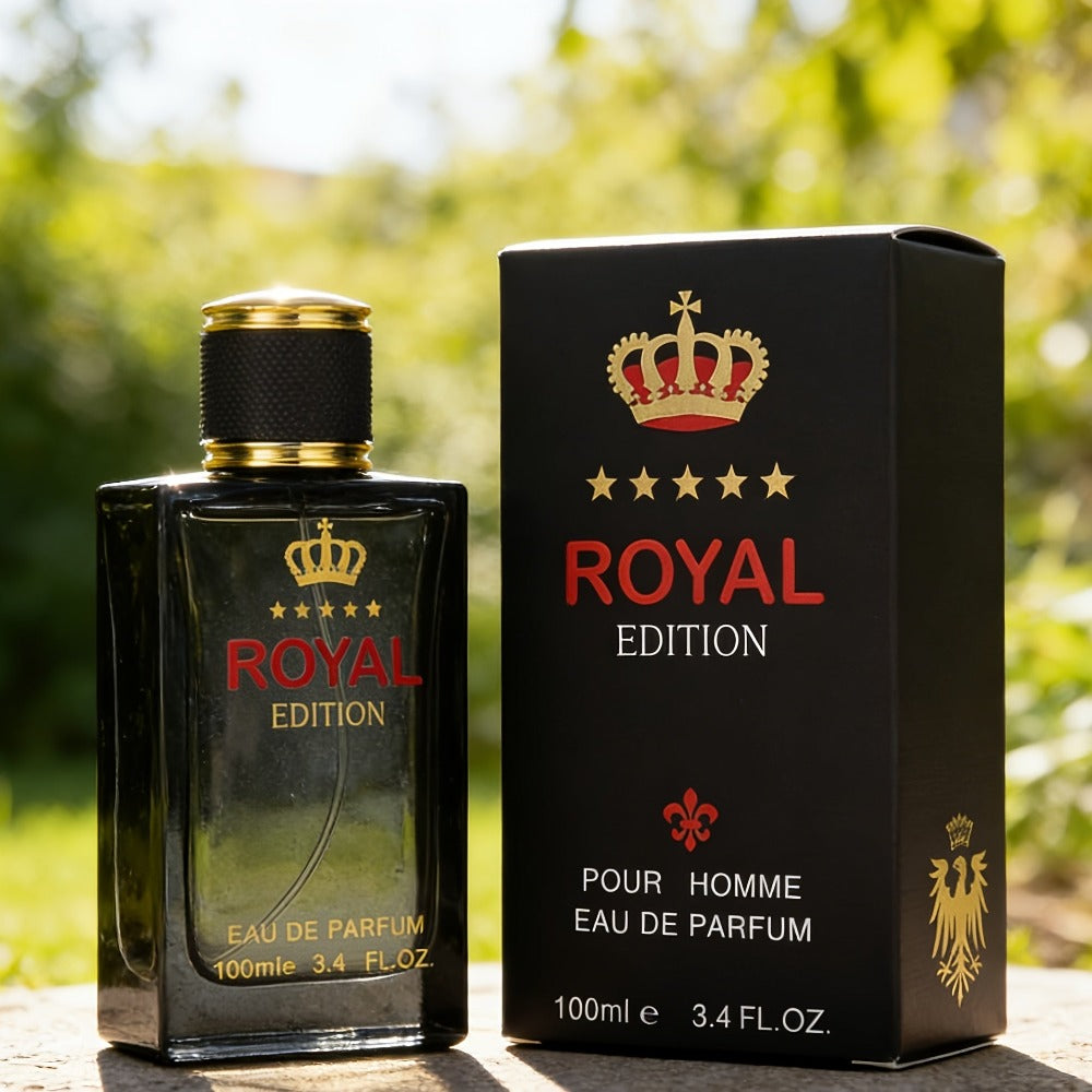 Colonia para hombre de lujo floral, 100 ml/3.4 fl.oz, eau de toilette de larga duración con notas cítricas y florales. Una fragancia premium para citas, uso diario y un excelente regalo para el Día del Padre, perfume para el cabello.