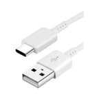 Cable de carga USB-C Samsung EP-DN930CWE de 1,2 m | Carga rápida y sincronización de datos | Cable de carga de teléfono móvil | Blanco