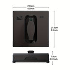 Puruikai 21B Black Friday Navidad Nuevo Producto Almacén Local Cuadrado Robot de Limpieza de Ventanas Inteligente, Control Remoto Rociado Automático de Agua Limpieza de Vidrios de Ventanas Dios HCR-21B, Adecuado para el Hogar, la Oficina
