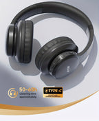 Auriculares Bluetooth | Auriculares inalámbricos supraaurales Acer Ohr559, sonido estéreo de alta fidelidad de baja frecuencia, reducción de