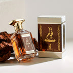 Agua de colonia para hombre de 3.38 oz - Ámbar oriental con notas de madera de olivo, fragancia de larga duración, desprende un encanto caballeroso, apta para uso diario y citas