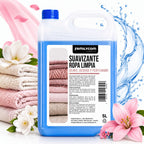 GrupoFamily. Suavizante Azul - Ropa Limpia- Suavizante Concentrado para la Ropa - Frescor intenso y duradero - 217 lavados - 5 litros