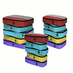 Juego de 5 Bolsas de Almacenamiento de Colores en Tamaños S, M, L, Disponibles en Tres Tamaños