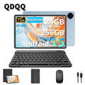 Tablet | Tablet QDDQ 2026 Android 15, 11 pulgadas, 256GB de almacenamiento, 24GB (6GB+18GB Expandido) de RAM, 8000Mah, Tablet 2-en-1 con Teclado