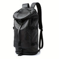 Mochila Deportiva para Hombre, Compartimento Independiente para Zapatos, Bolsa Interior con Separación Seca y Húmeda, Senderismo, Ciclismo, Deportes al Aire Libre, Baloncesto, Mochila de Fútbol, Mochila de Viaje de Gran Capacidad