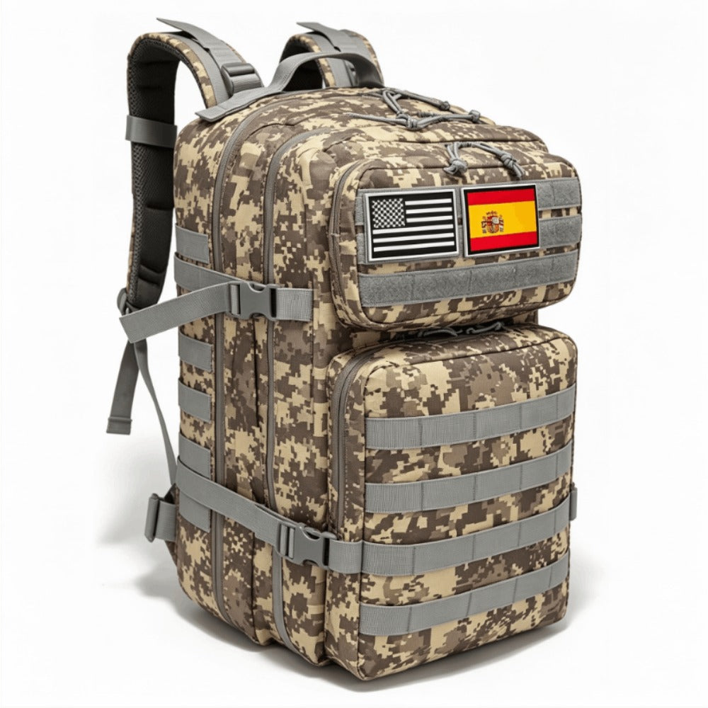 Mochilas táctica 45L Gran Capacidad Mochila Crossfit Plegable Mochila para acampar,mochilas de senderismo, trekking mochila para viajes