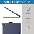 Funda giratoria con teclado para iPad | Trabajo, estudio y protección
