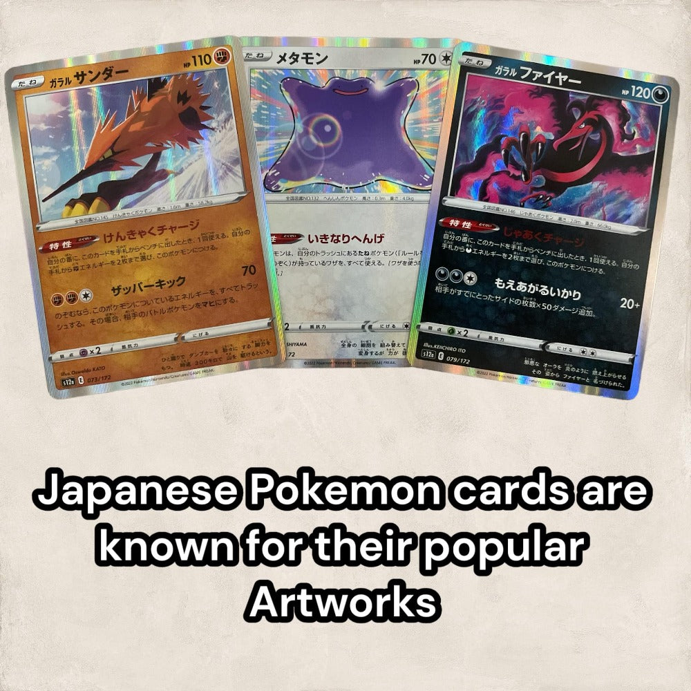 Originales 20 Cartas Pokémon Holo Brillante - Cartas Pokémon Holográficas Raras Japonesas de Conjuntos Actuales