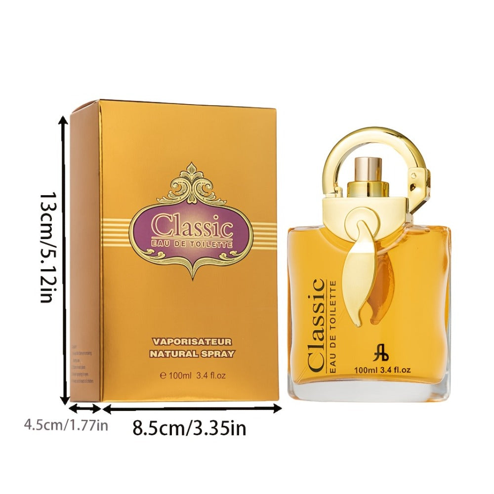 Perfume para hombre de 100 ml*3+3 ml*3, Perfume de almizcle y limón, Muestra el encanto masculino, Perfume fresco para hombre, Perfume romántico de larga duración, Diseño hermoso, Regalos festivos, Muy adecuado para la vida diaria y el trabajo