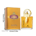 Perfume para hombre de 100 ml*3+3 ml*3, Perfume de almizcle y limón, Muestra el encanto masculino, Perfume fresco para hombre, Perfume romántico de larga duración, Diseño hermoso, Regalos festivos, Muy adecuado para la vida diaria y el trabajo
