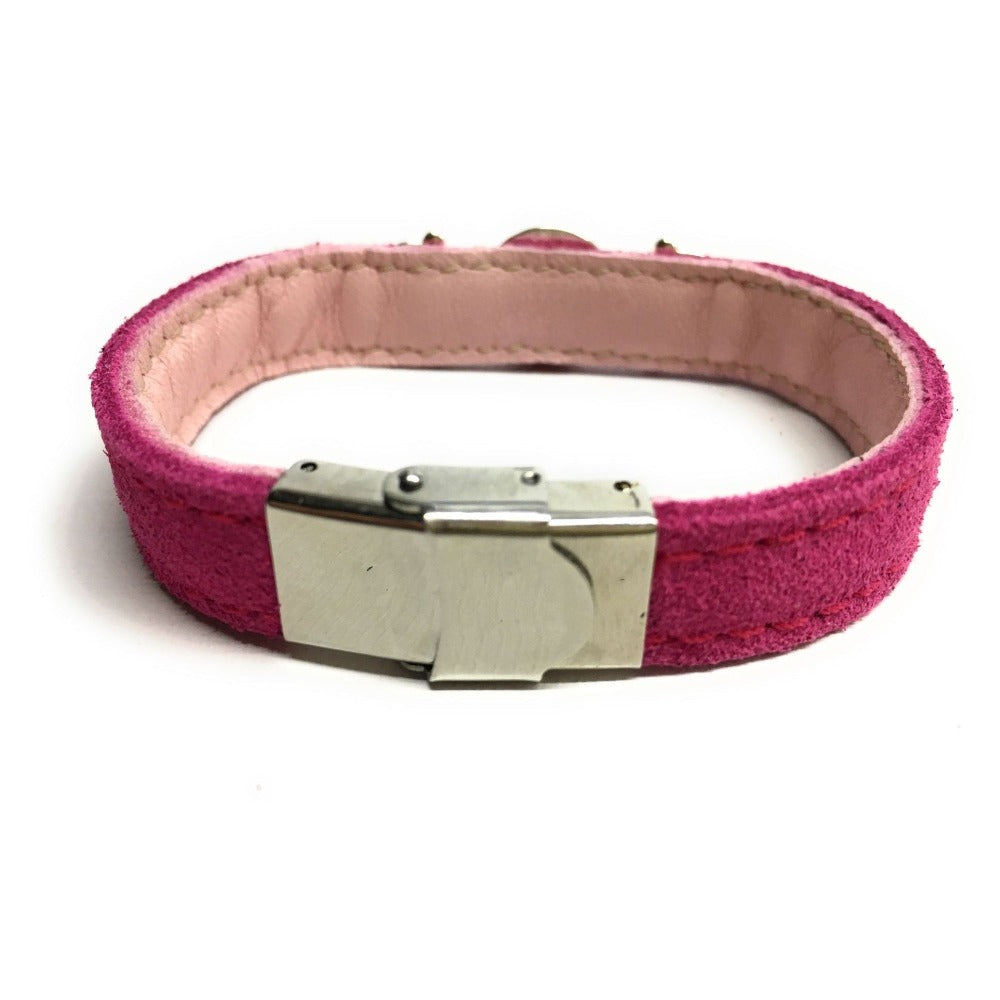 Pulsera De Cuero Figura Estribo y Figura Caballo | Bandera De España | Complementos de Moda Unisex