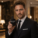 Perfume para hombre 100 ml, Black Intense Eau de Parfum, fragancia fresca cítrica y amaderada con limón, bergamota, vainilla y sándalo para hombre