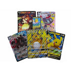Pokémon XXL Inglés Paquete de 2 Jumbo Sobre Tamaño Aleatorio Raridad V/VMAX/HOLO/EX/GX