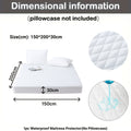 1pc Protector de Colchón Acolchado y Engrosado Impermeable - Funda de Colchón Ultra Suave y Cómoda, Adecuada para Dormitorios, Residencias, Decoración de Habitaciones, Habitaciones de Invitados y Hoteles (Excluyendo Fundas de Almohada)