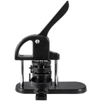 Máquina para hacer botones VEVOR, 1/1.25/2.28 pulgadas (25/32/58 mm) 3-en-1 para hacer pines, kit de prensa para perforar insignias sin necesidad de instalación, suministros para hacer botones con 300 piezas para botones, cortador circular, libro mágico