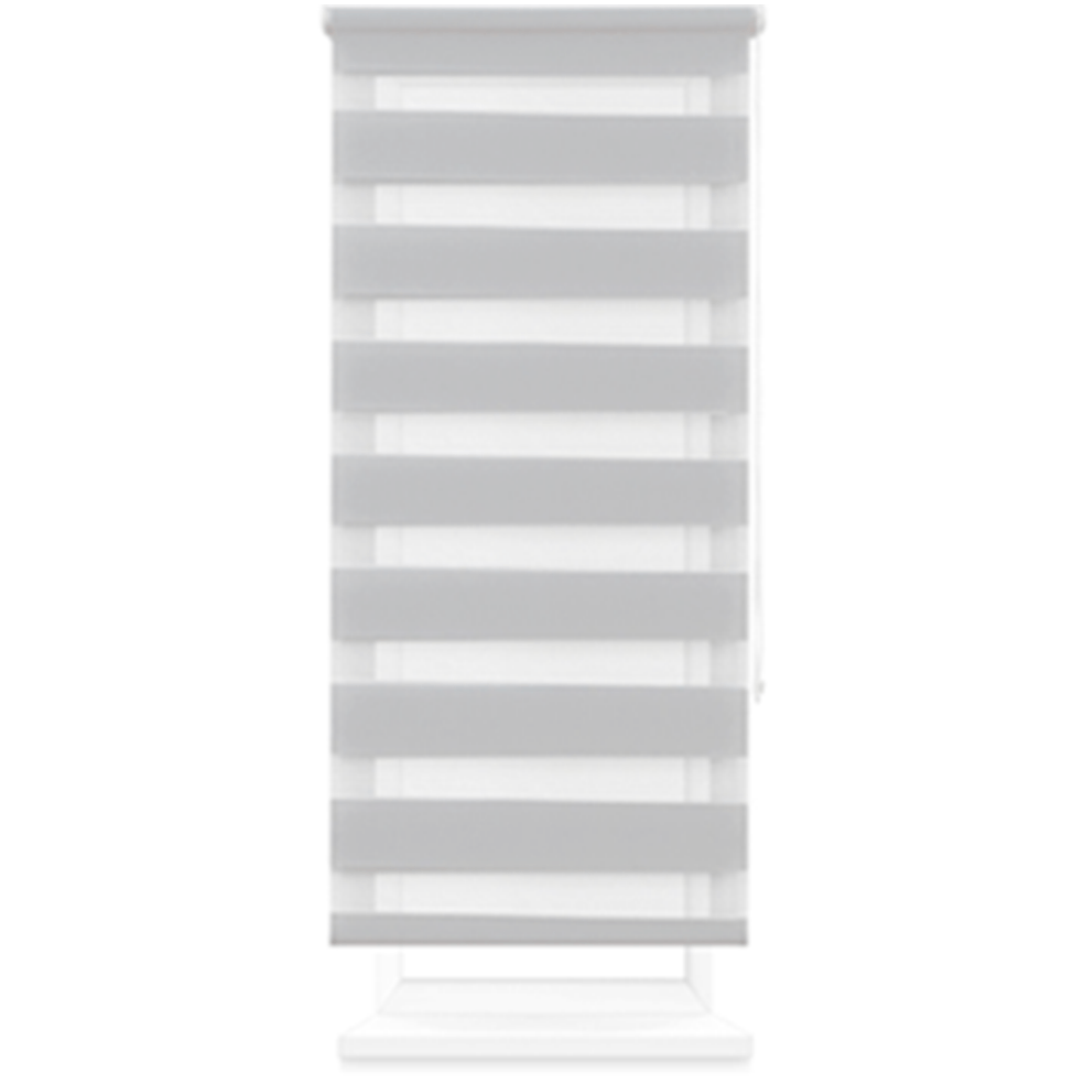 Estor enrollable de día y noche de doble capa, sin taladro, fácil instalación, resistente y duradero