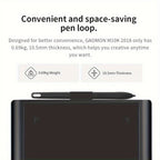 GAOMON M10K Tableta Gráfica Profesional Grande Compatible con Mac y PC, Mesa de Dibujo Grande con Lápiz Óptico sin Batería, 8192 Niveles, 10 Teclas de Acceso Rápido, - Adecuada para Arte Digital, Edición de Fotos, Diseño, para Uso de Oficina