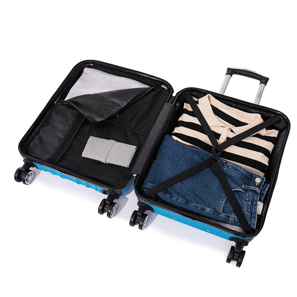 Maleta Cabina ABS 55x40x20cm (44L)- 20 Pulgadas - Negro/Azul/RosaDorado/Plateado/Amarillo/Rojo/Turquesa/Verde/Menta/Morada