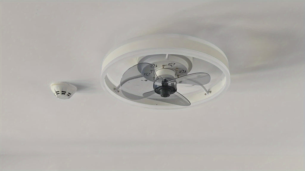 Ventilador de techo con luz y aplicación para dormitorio y sala de estar | Control Remoto