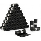 Bolsas Caca Perro 600 Unidades, 40 Rollos Gruesas Anti-Fuga, Bolsas Excrementos Perros Negras 23x30 cm, Recambio Rollos Mascotas, Bolsas Higiénicas Resistentes - HANSEL HOME