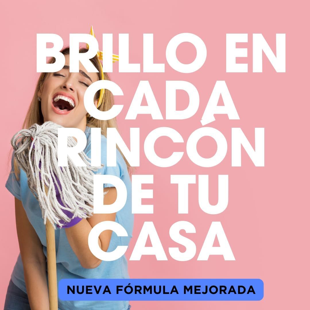 Fregasuelos Concentrado. Fregasuelos Perfumado Duradero. PH Neutro. Aroma Aloe Marsella y Pasión. 5 Litros