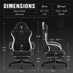 Silla de oficina para teletrabajo y estudio | 136.08 kg