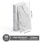 Panel de pared autoadhesivo 100 piezas | Cocina baño salón y renovación DIY