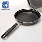 Sartén Doble Volteadora Ø24 cm para Tortillas | Antiadherente | Apta para Inducción | Libre de PFOA