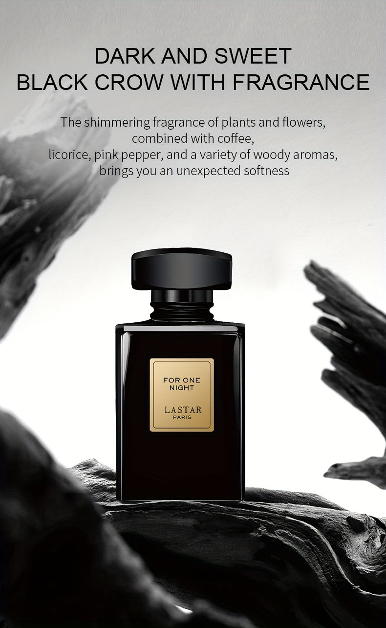Fragancia para hombre en botella negra, aumenta el atractivo, aroma distintivo, jazmín, almizcle rico, mezcla de cedro, muestra presencia masculina, colonia diaria, perfecta para crear ambiente, ideal para citas y fiestas, un gran regalo de San Valentín p